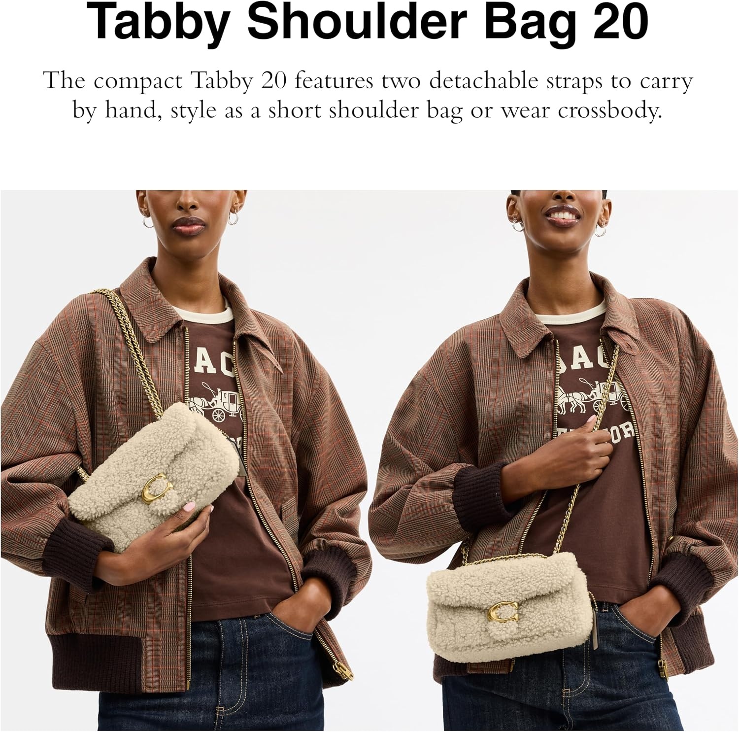 image:imageCOACH Tabby Shoulder Bag 20BrassBeige