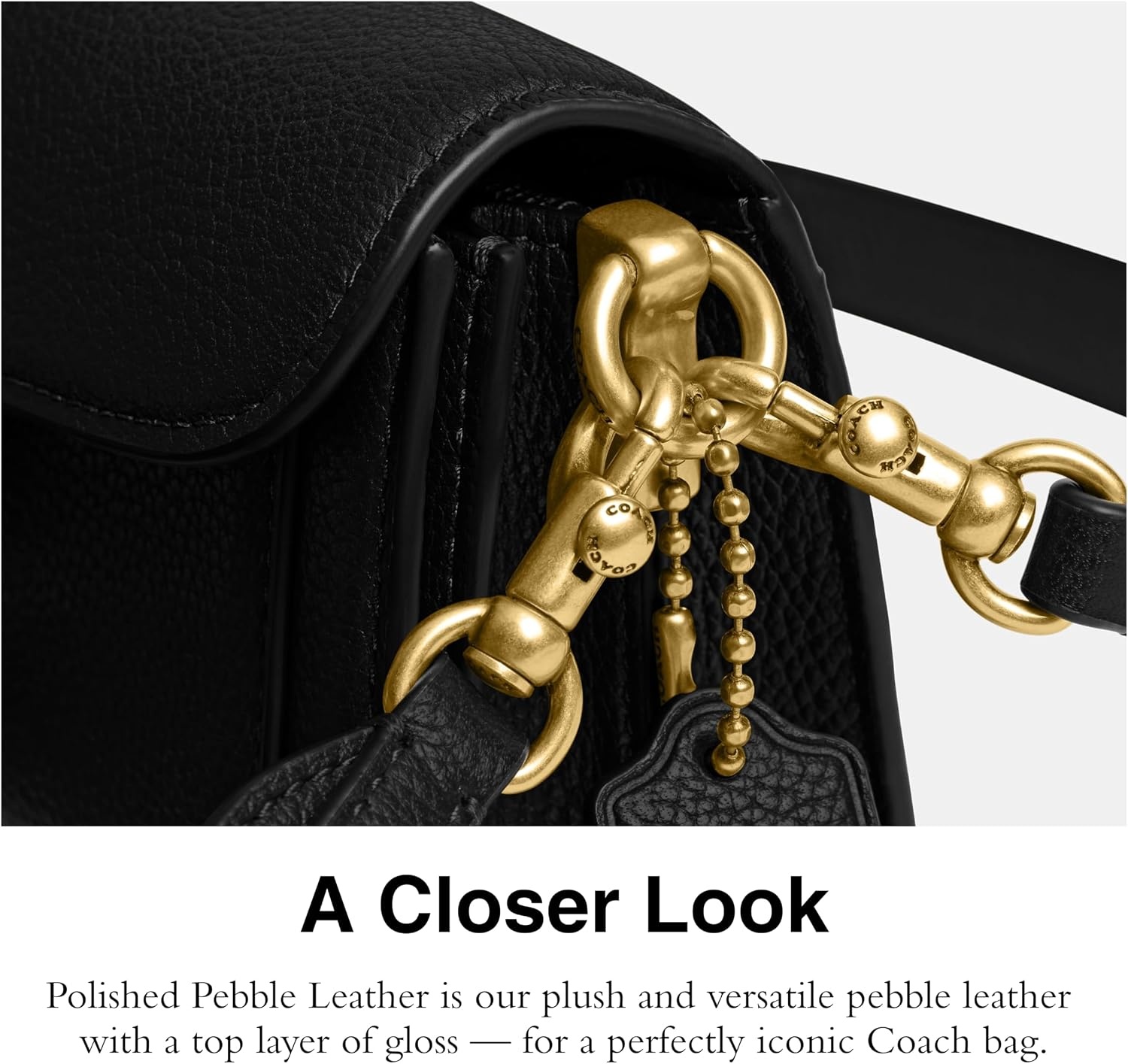 image:imageCOACH Tabby Shoulder Bag 20BrassBlack