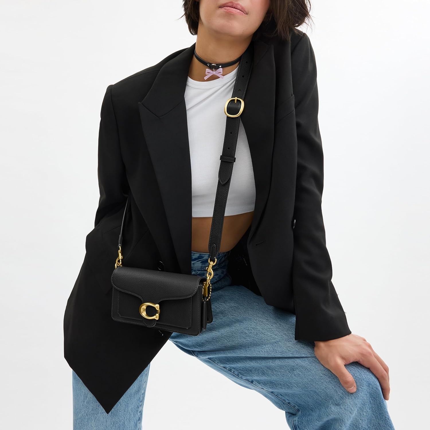 image:imageCOACH Tabby Shoulder Bag 20BrassBlack