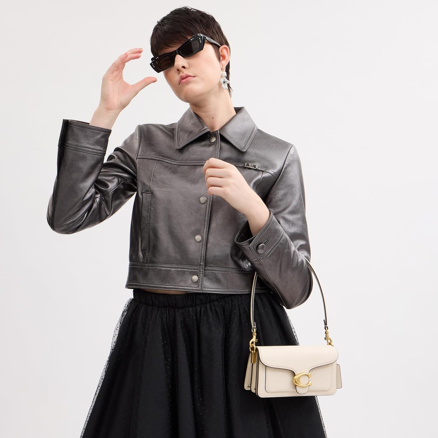 image:imageCOACH Tabby Shoulder Bag 20BrassChalk