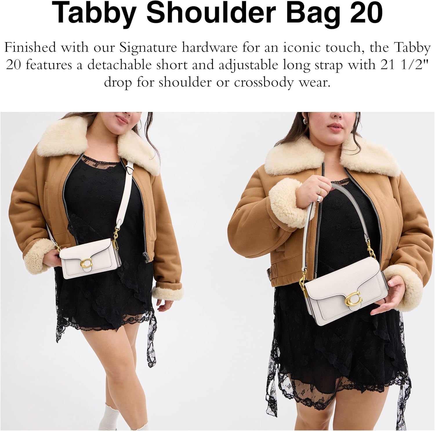 image:imageCOACH Tabby Shoulder Bag 20BrassChalk