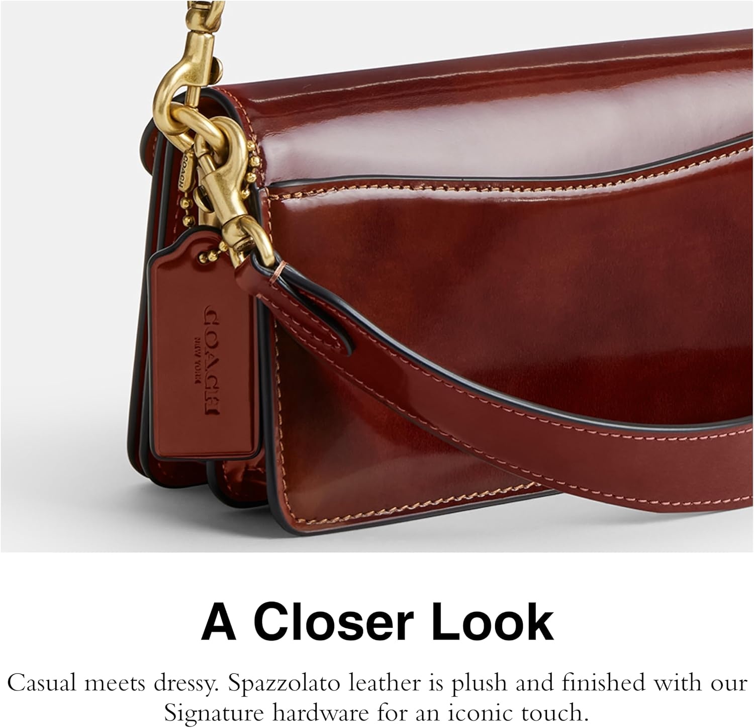 image:imageCOACH Tabby Shoulder Bag 20BrassDark Neutral