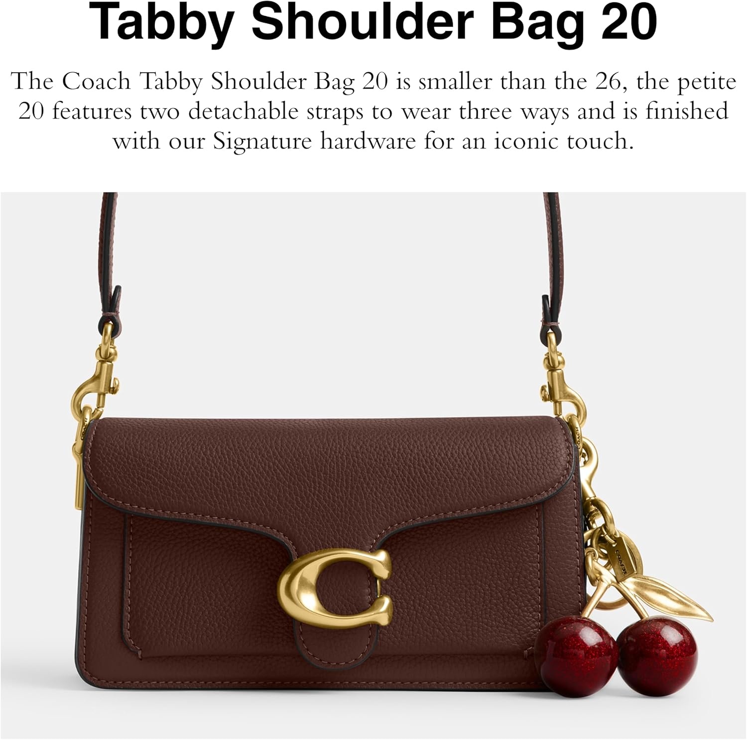 image:imageCOACH Tabby Shoulder Bag 20BrassMaple