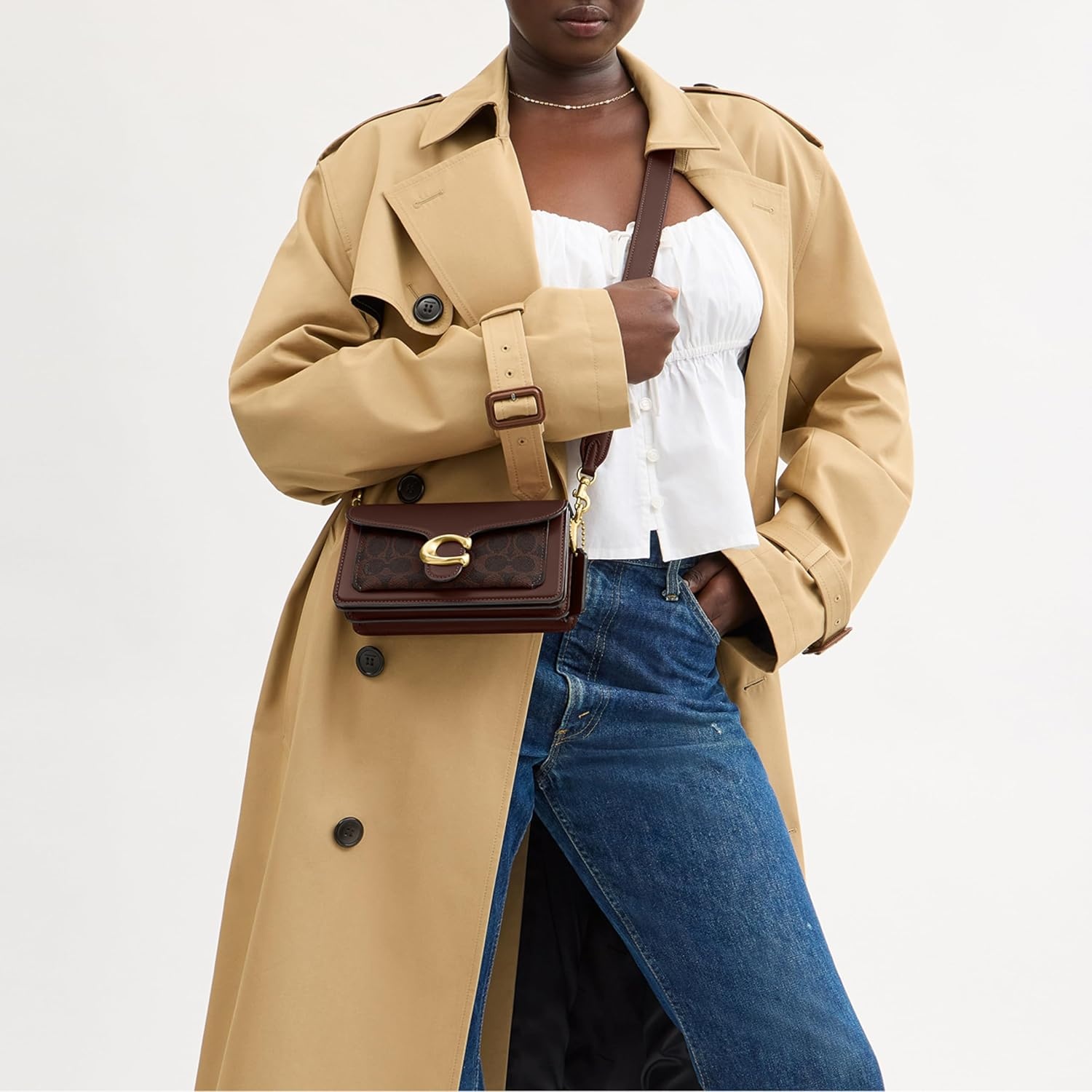 image:imageCOACH Tabby Shoulder Bag 20BrassMaple Signature