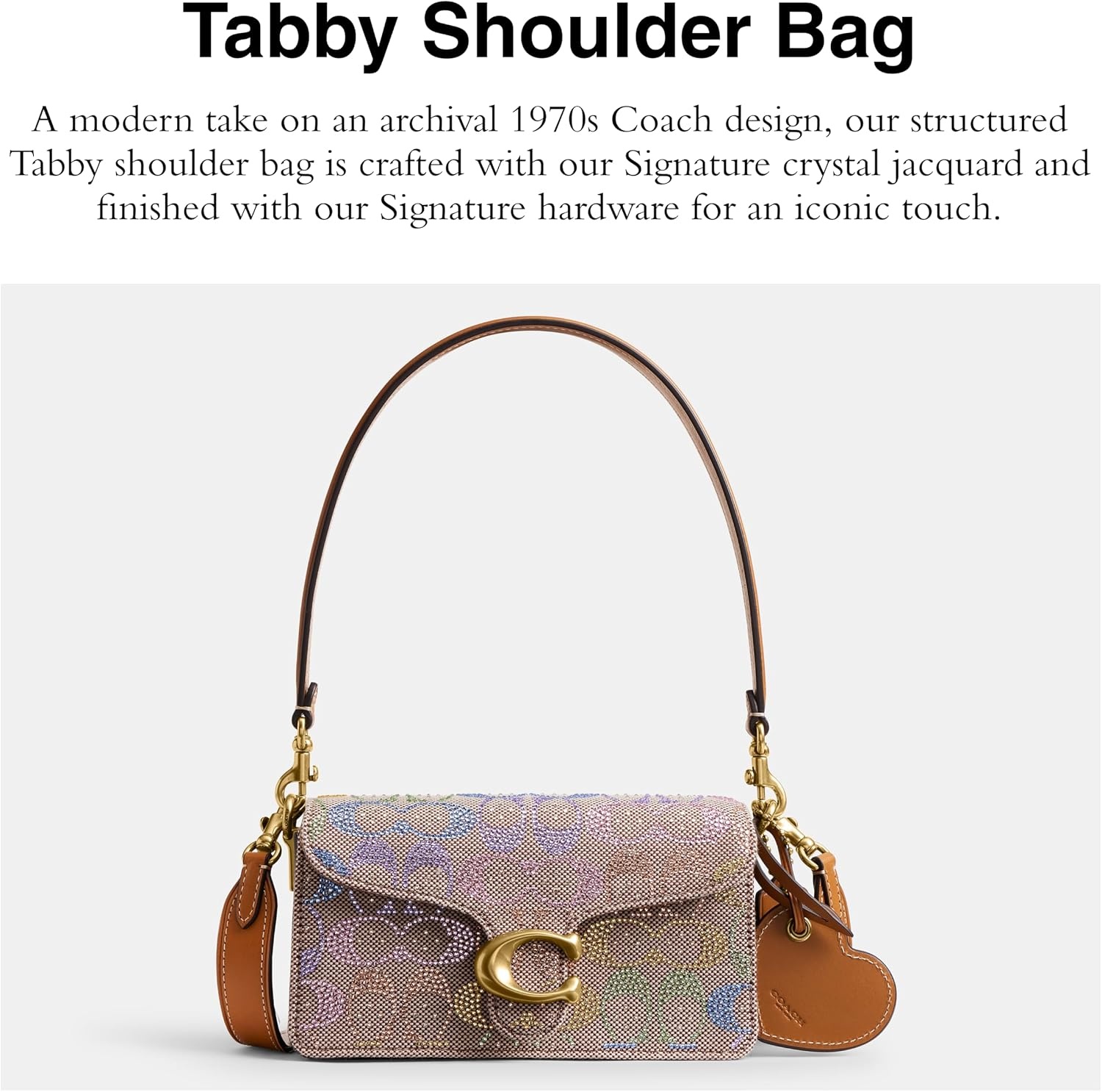 image:imageCOACH Tabby Shoulder Bag 20Candy Crystal Signature