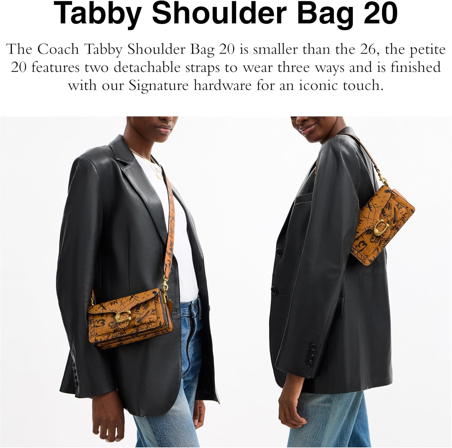 image:imageCOACH Tabby Shoulder Bag 20Dark BrassOchre Multi