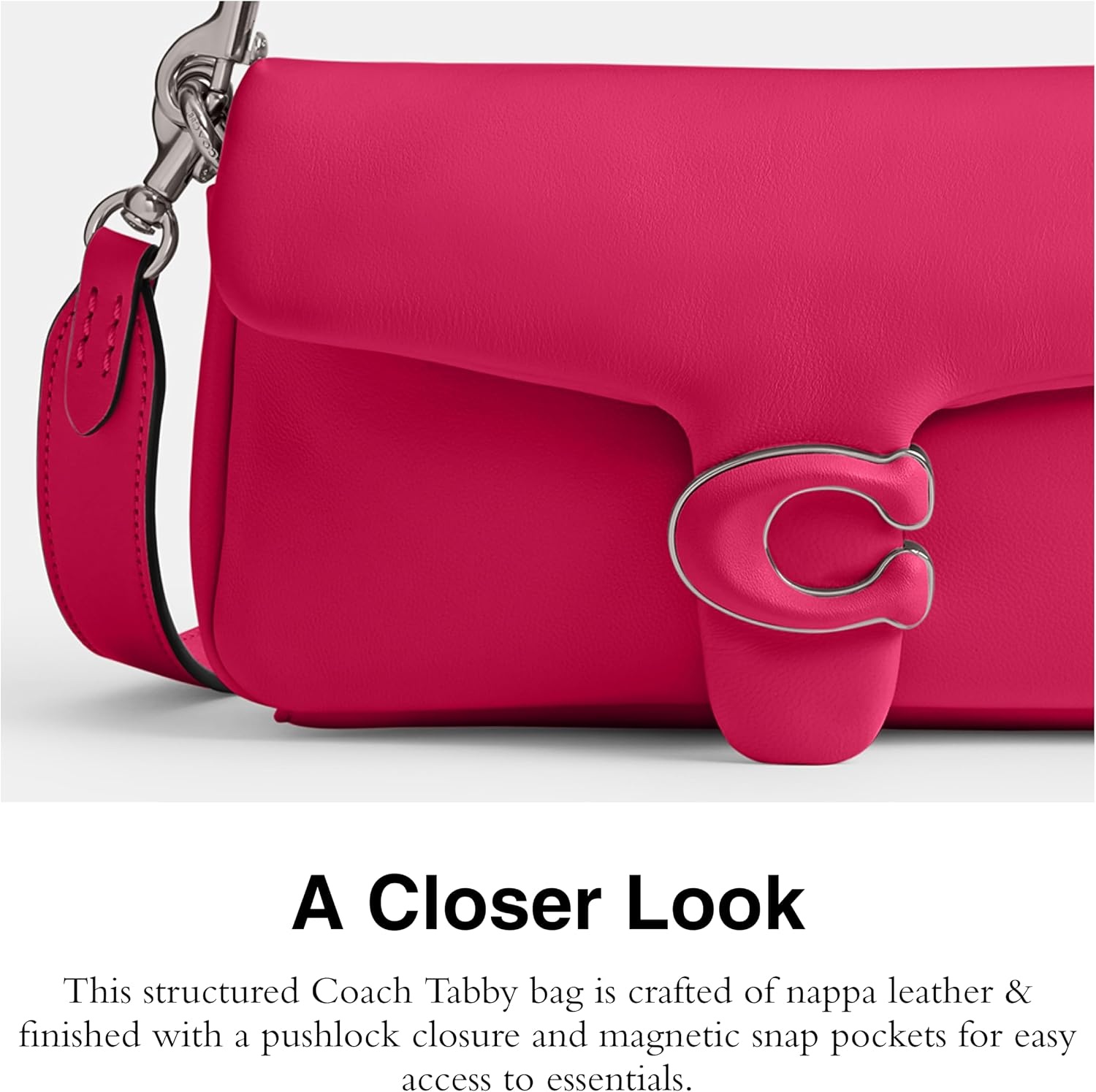 image:imageCOACH Tabby Shoulder Bag 20Dragonfruit 2