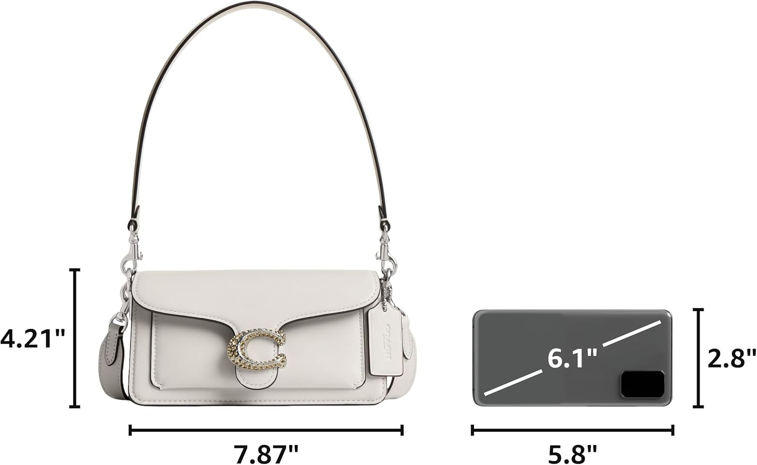 image:imageCOACH Tabby Shoulder Bag 20LHChalk