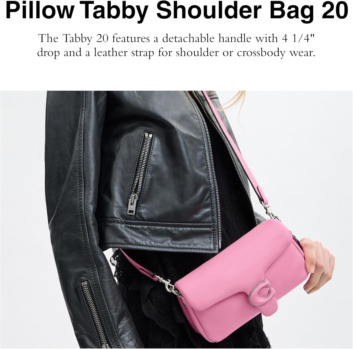 image:imageCOACH Tabby Shoulder Bag 20Vivid Pink Pillow