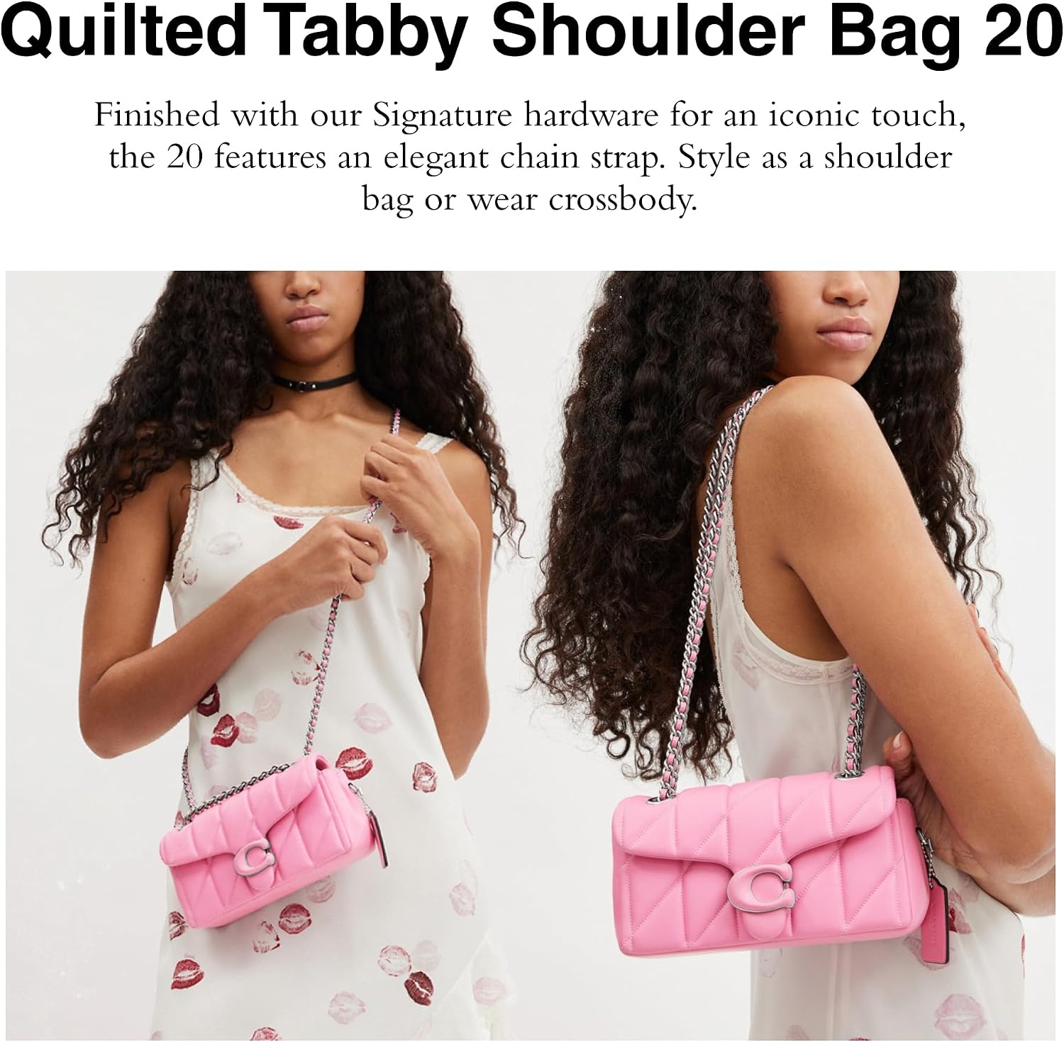image:imageCOACH Tabby Shoulder Bag 20Vivid Pink Quilted