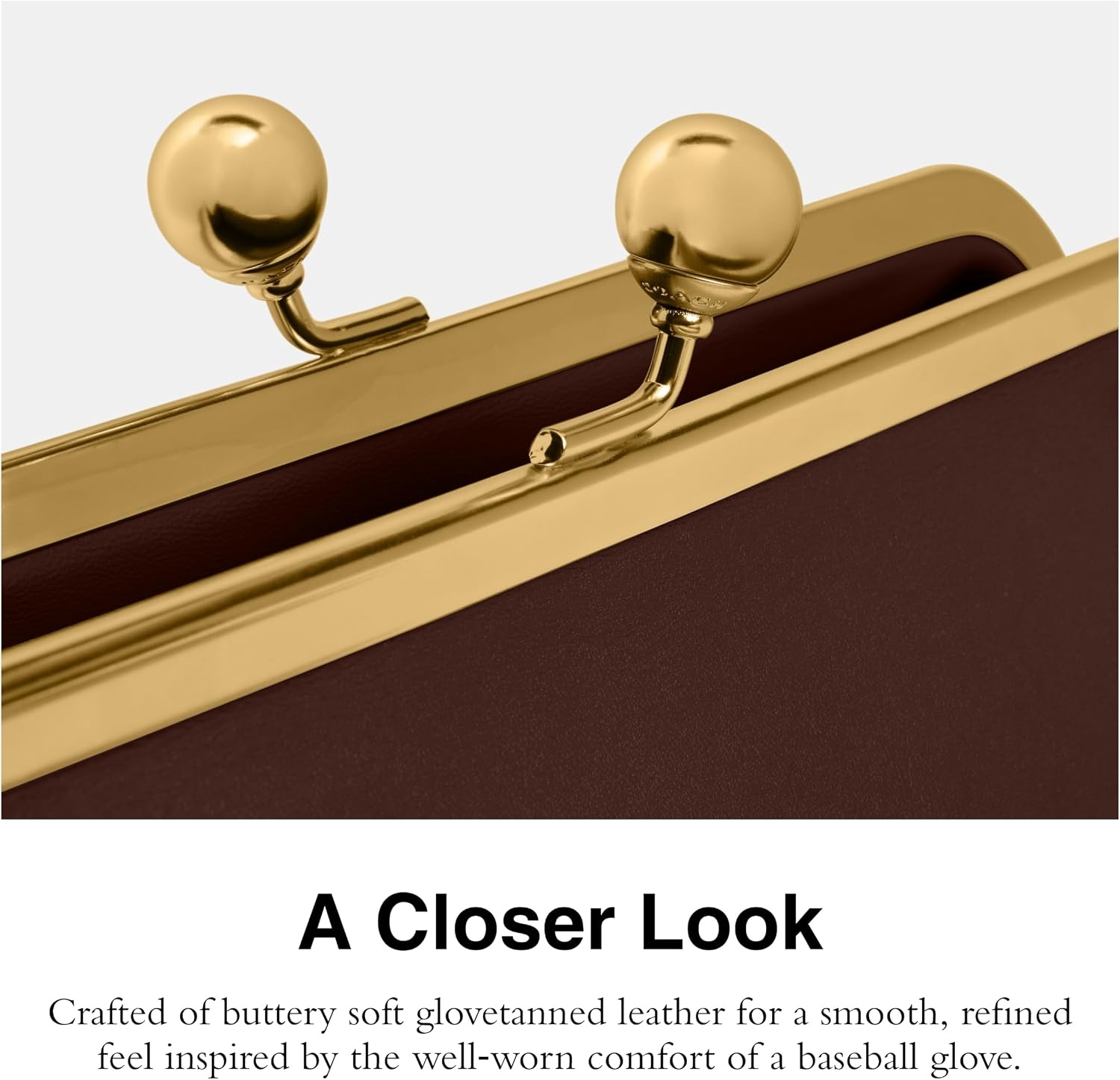 image:imageCoach Kisslock Frame Bag 30BrassMaple