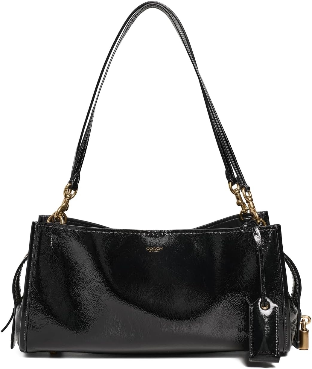 image:imageCoach Womens Soft Grain Leather East West Rogue Bag 34B4Black