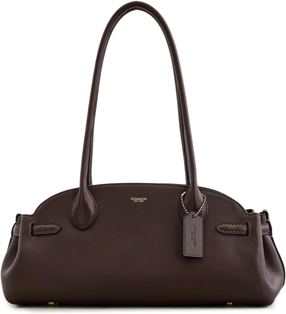 image:imageCoach Womens Super Soft Empire Carryall 34 Shoulder BagBrassMaple