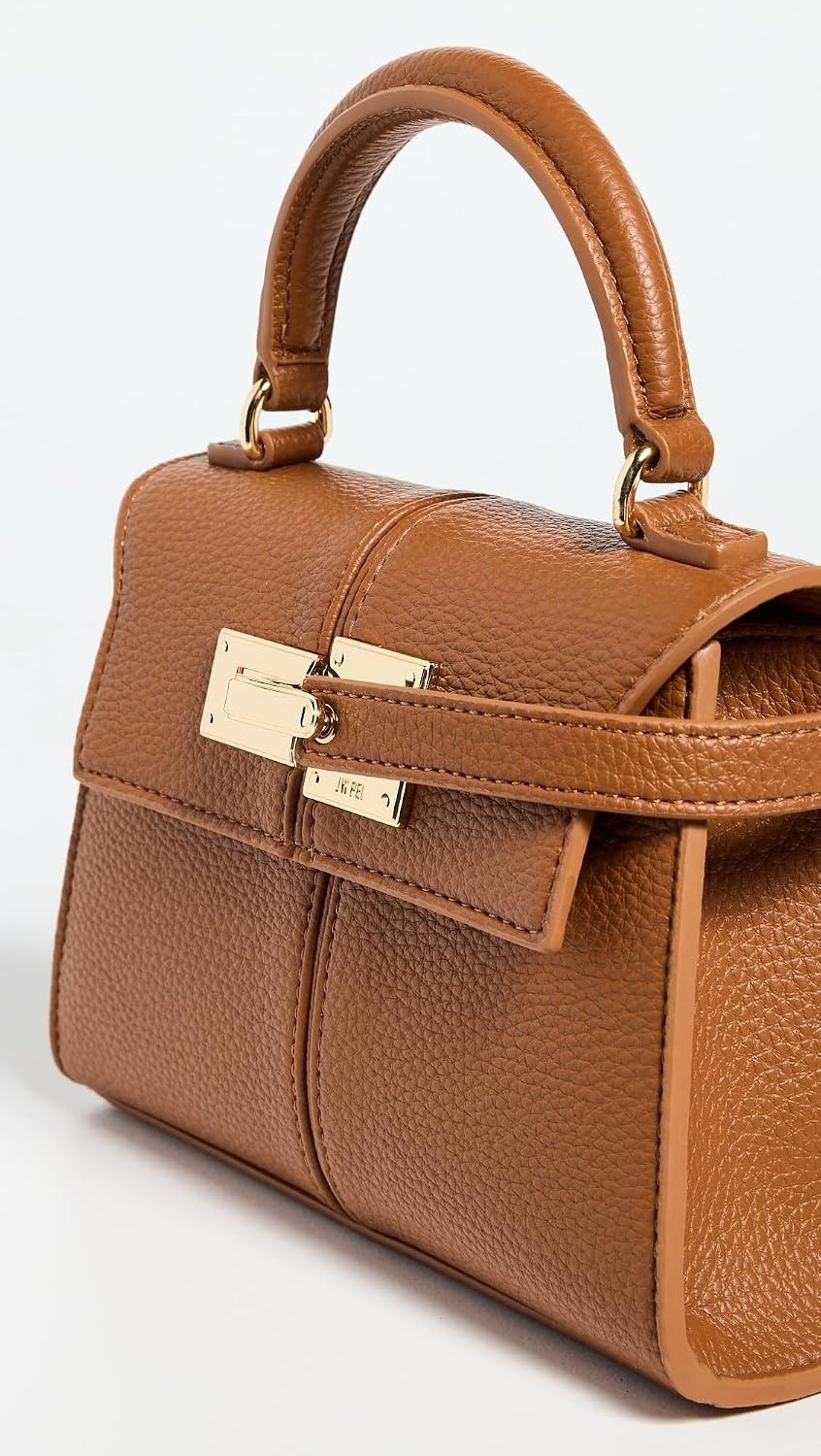 image:imageJW PEI Womens Elise Faux Leather Top Handle BagBrown