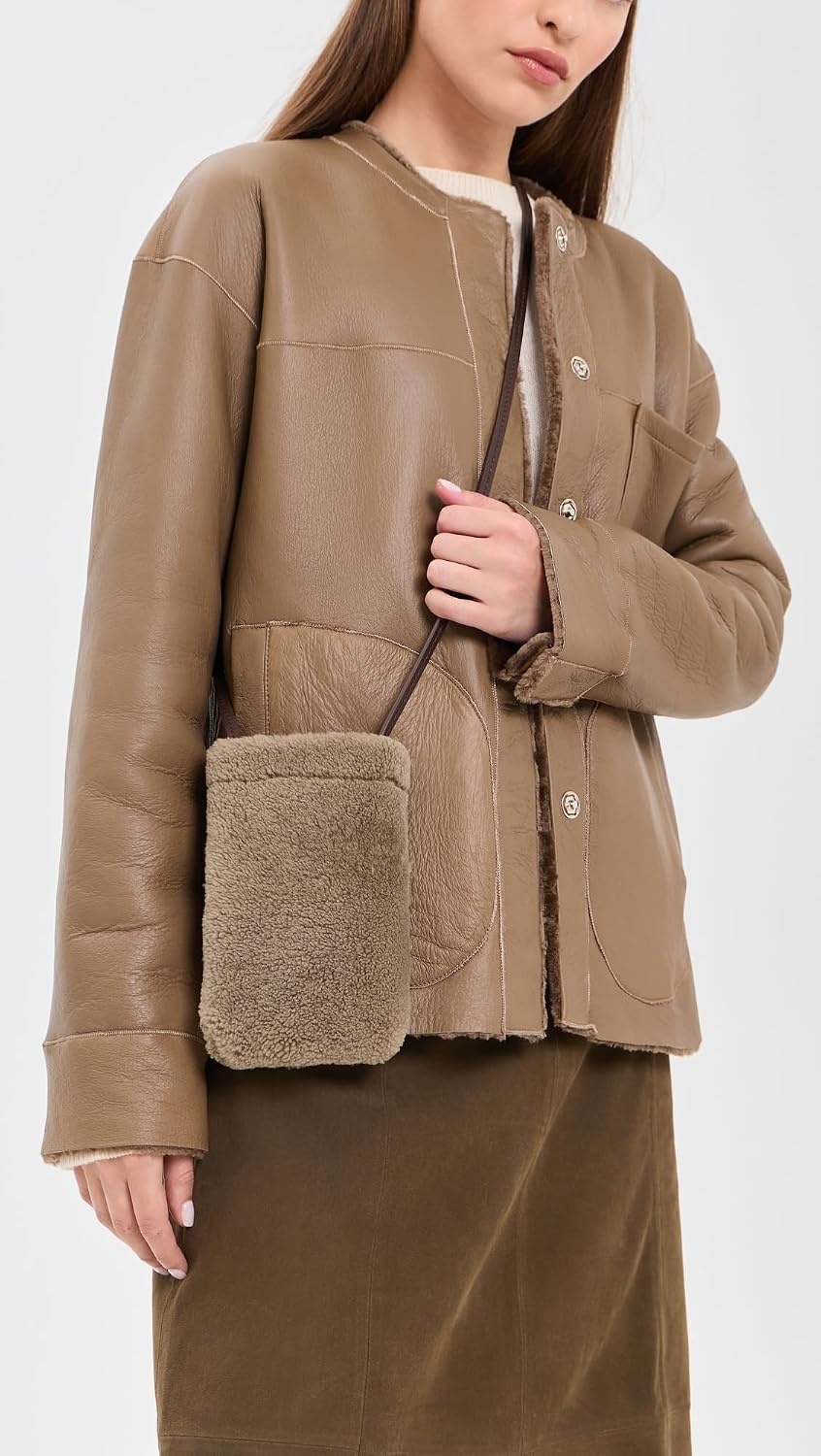 image:imageJenni Kayne Womens Yves Shearling Pouch