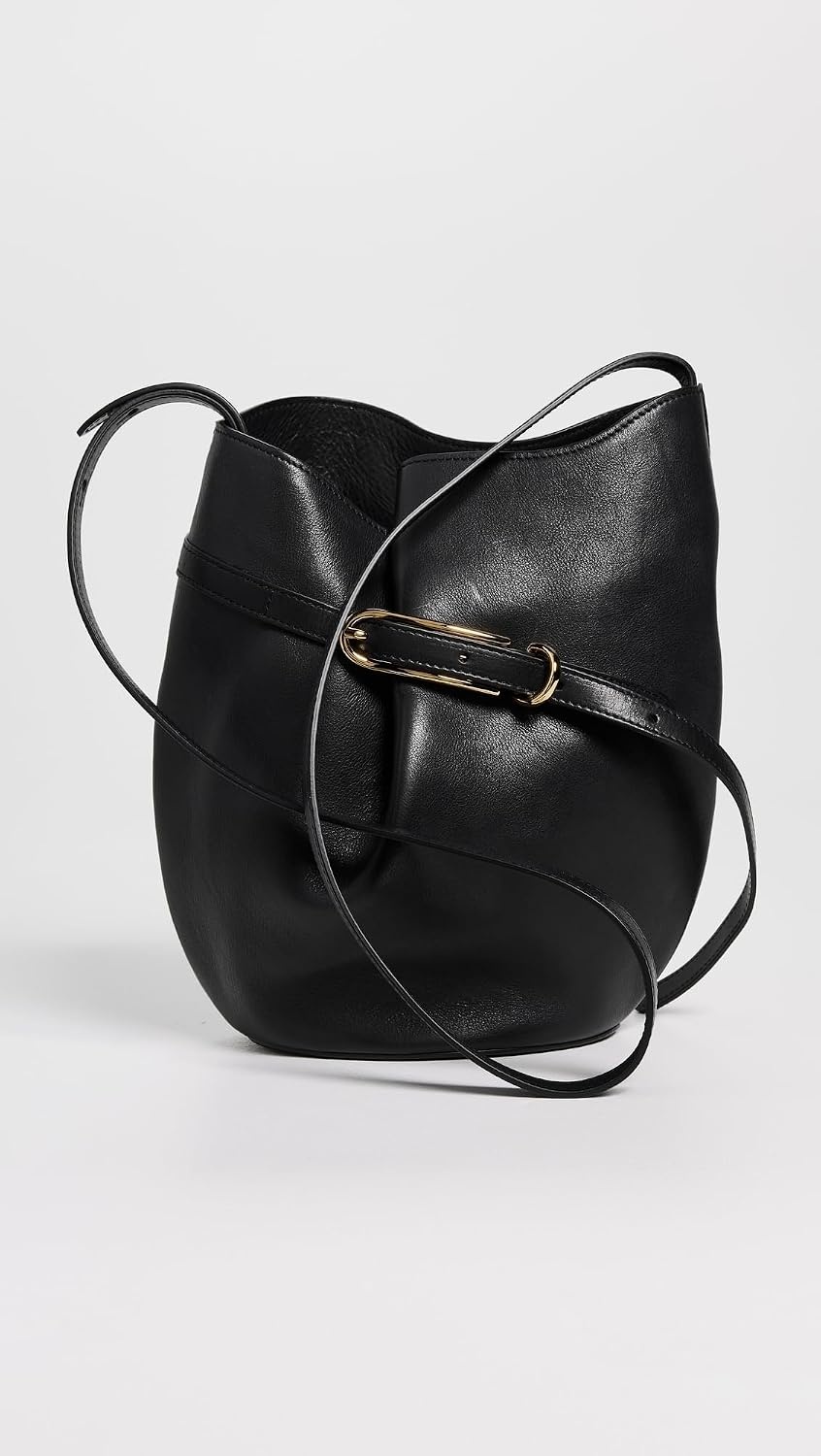 image:imageLiffner Womens Belted Bucket BagBlack