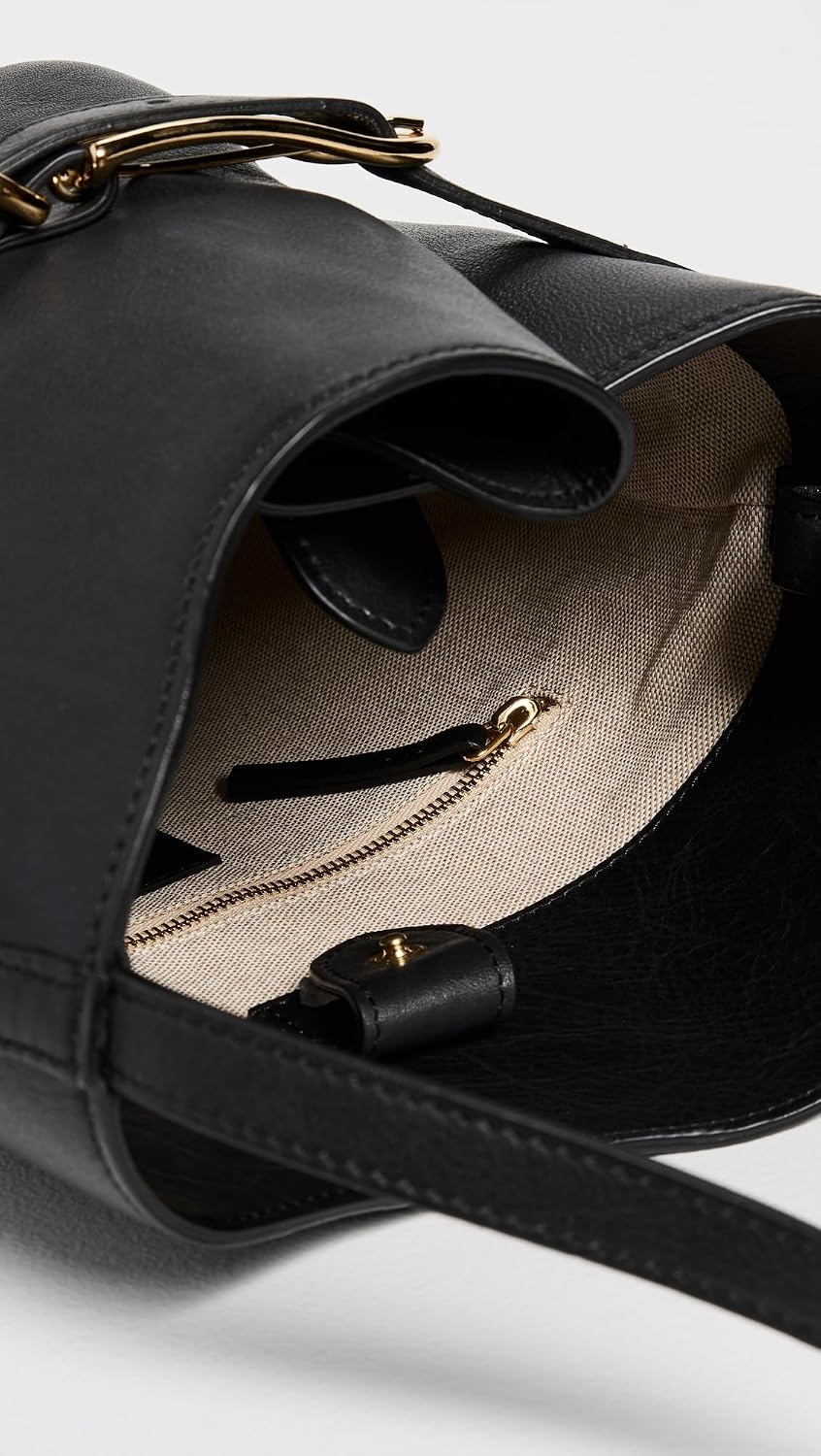 image:imageLiffner Womens Belted Bucket BagBlack