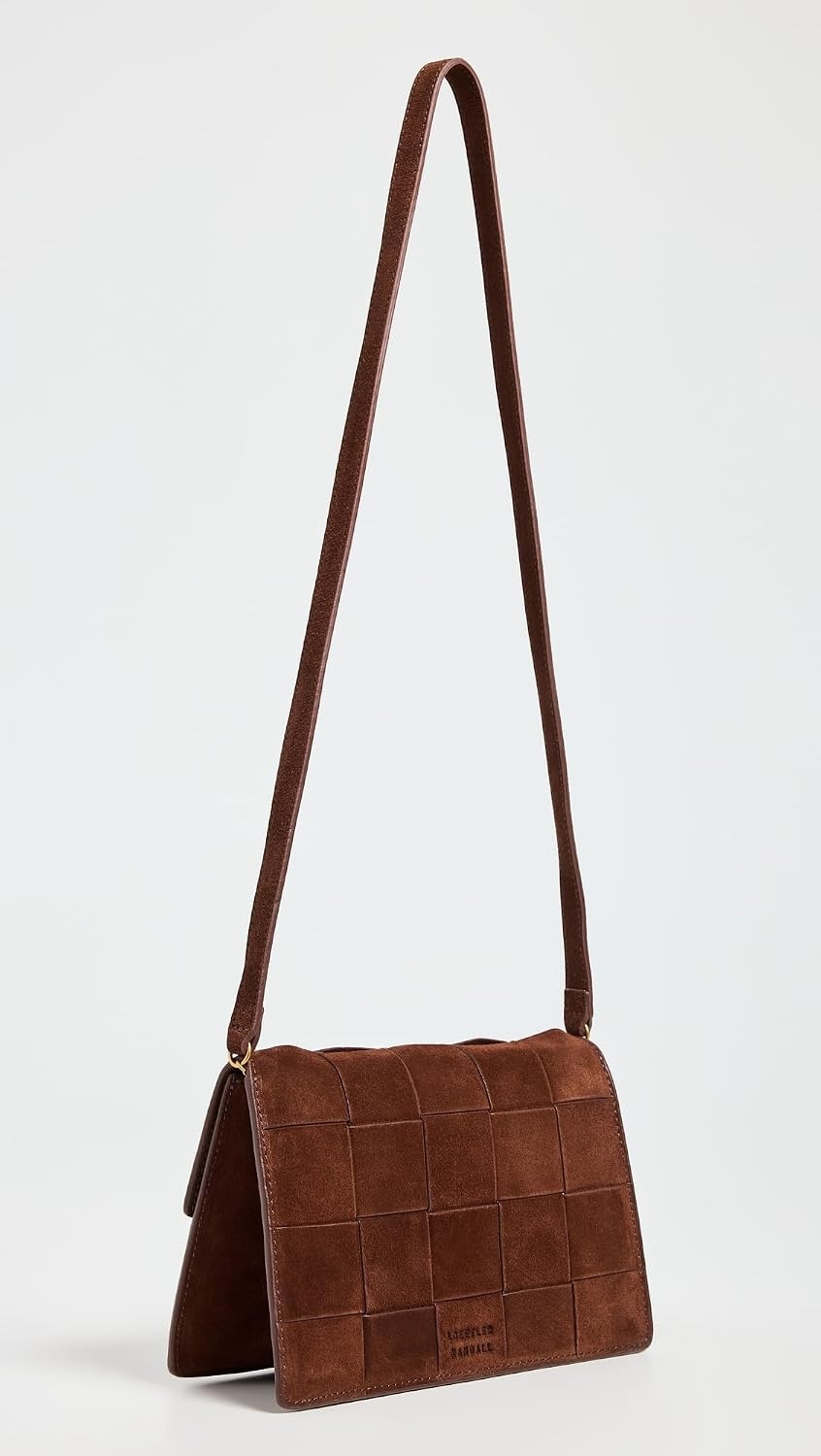 image:imageLoeffler Randall Womens Delphine Leather ClutchEspresso