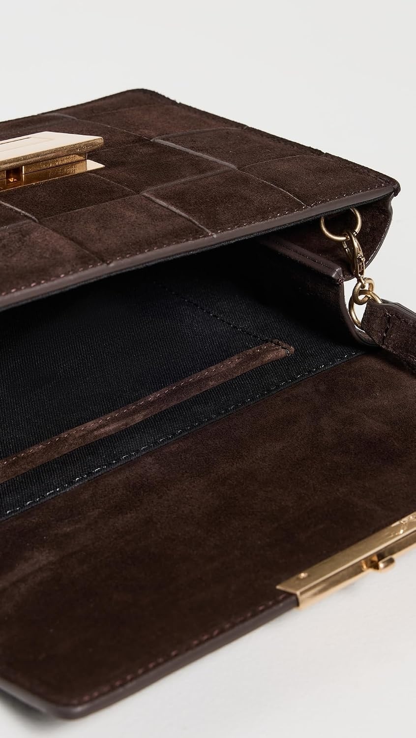 image:imageLoeffler Randall Womens Delphine Leather ClutchTmoro