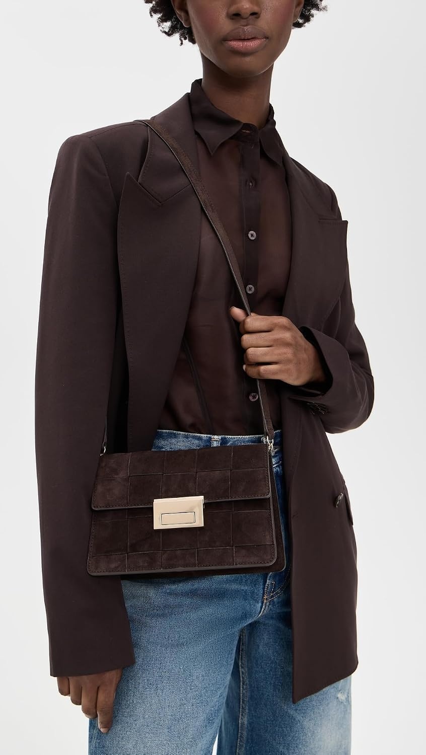 image:imageLoeffler Randall Womens Delphine Leather ClutchTmoro