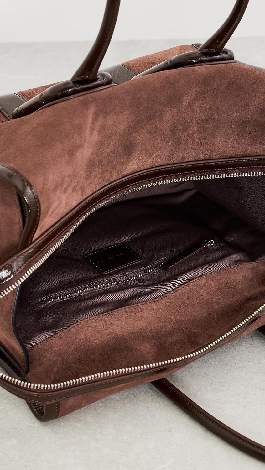 image:imageMarc Jacobs Womens Babe City Tote In SuedeDark Brown
