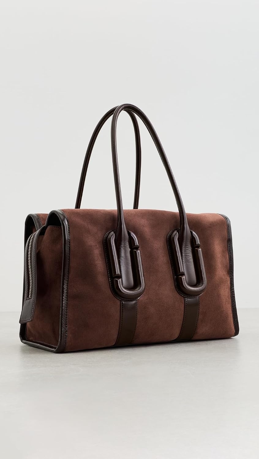 image:imageMarc Jacobs Womens Babe City Tote In SuedeDark Brown