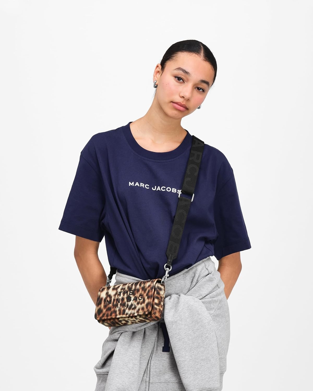 image:imageMarc Jacobs Womens Leather Mini Bag In LeopardBrown Multi
