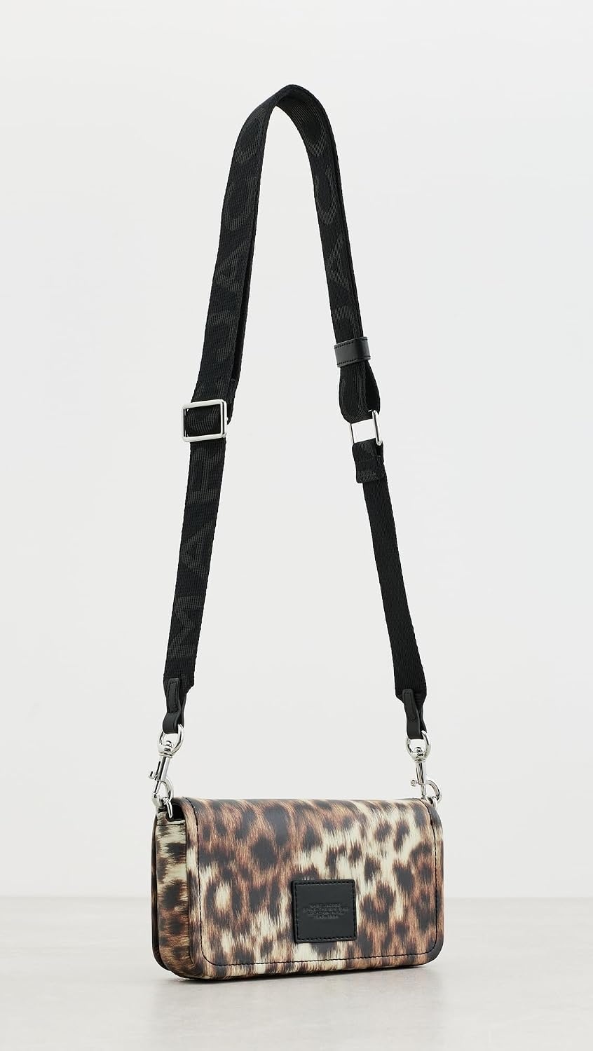 image:imageMarc Jacobs Womens Leather Mini Bag In LeopardBrown Multi