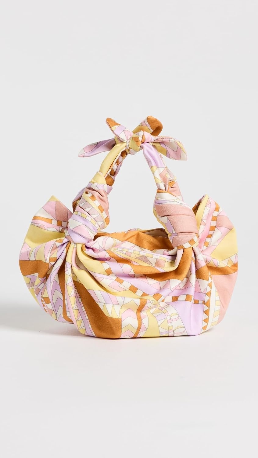 image:imageNLA Collection Womens Orange Chevron Knot BagOrange Chevron
