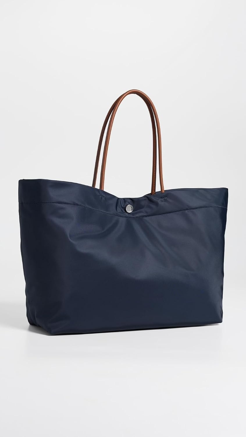 image:imageTory Burch Womens Ella Twist Reversible ToteNavy