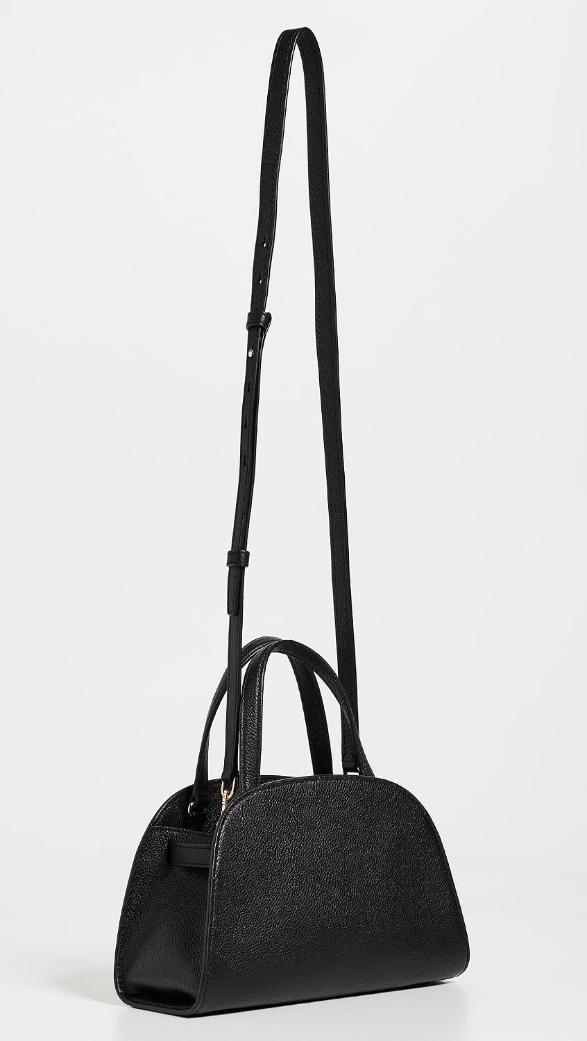 image:imageTory Burch Womens Romy Suede Small Bauletto BagBlack