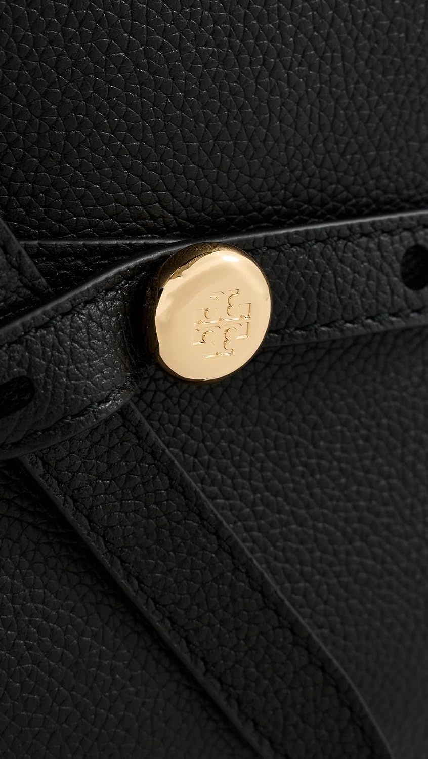 image:imageTory Burch Womens Romy Suede Small Bauletto BagBlack