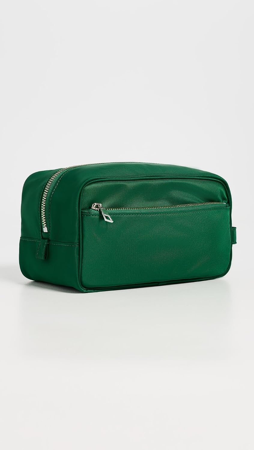 image:imageTory Burch Womens Twist Large Cosmetic Case Warm Bread One SizeBasil