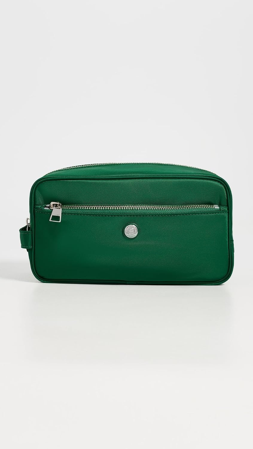 image:imageTory Burch Womens Twist Large Cosmetic Case Warm Bread One SizeBasil