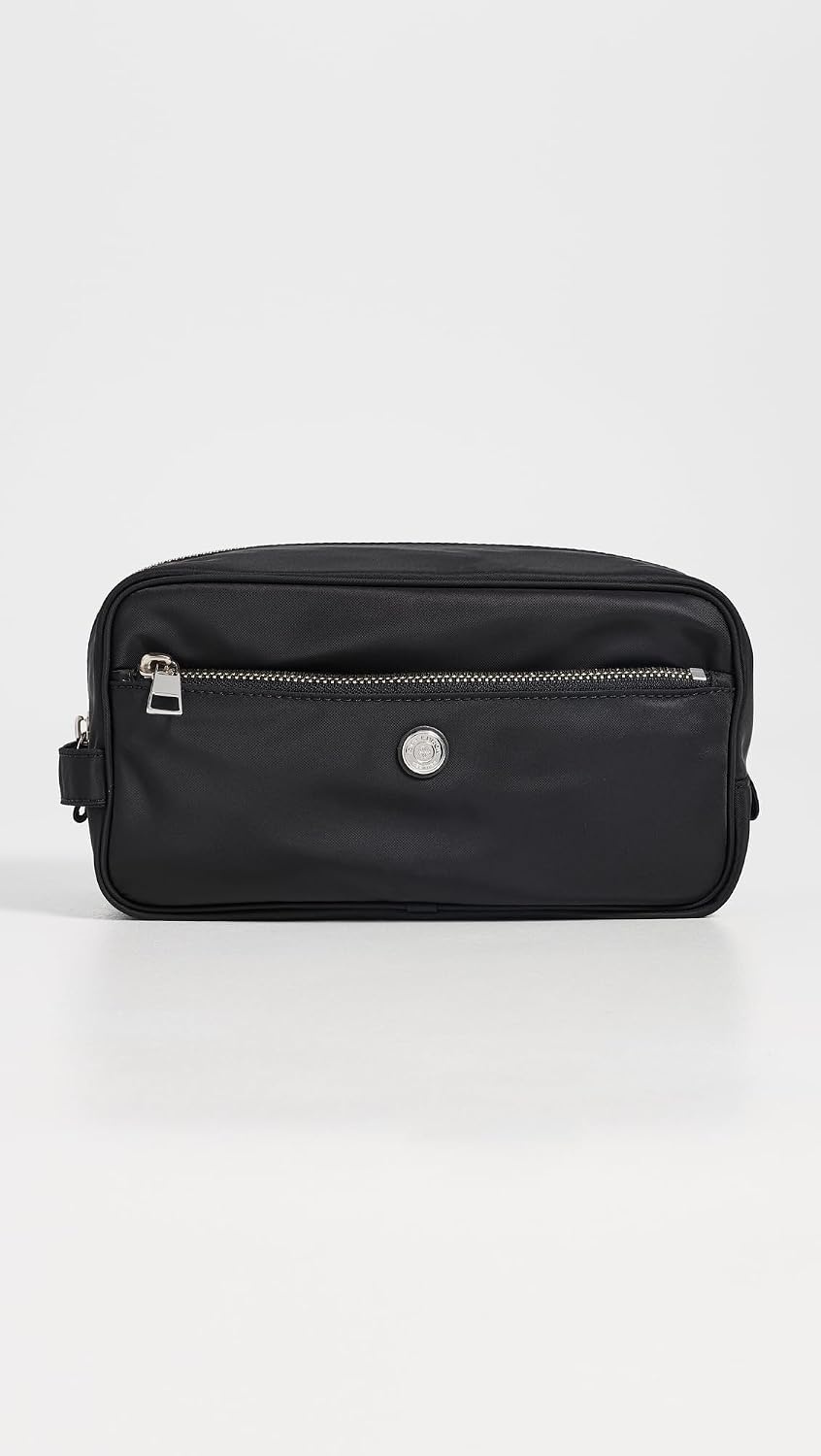 image:imageTory Burch Womens Twist Large Cosmetic Case Warm Bread One SizeBlack