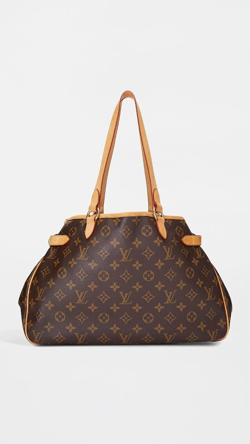 image:imageWHAT GOES AROUND COMES AROUND Womens PreLoved Louis Vuitton Monogram Batignolles Horizontal ToteBrown