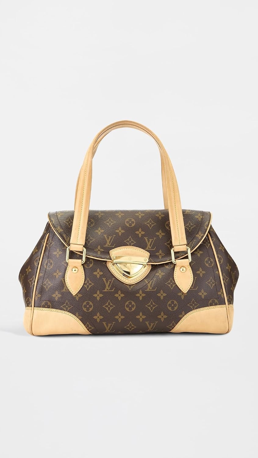 image:imageWHAT GOES AROUND COMES AROUND Womens PreLoved Louis Vuitton Monogram Beverly MM Shoulder BagBrown