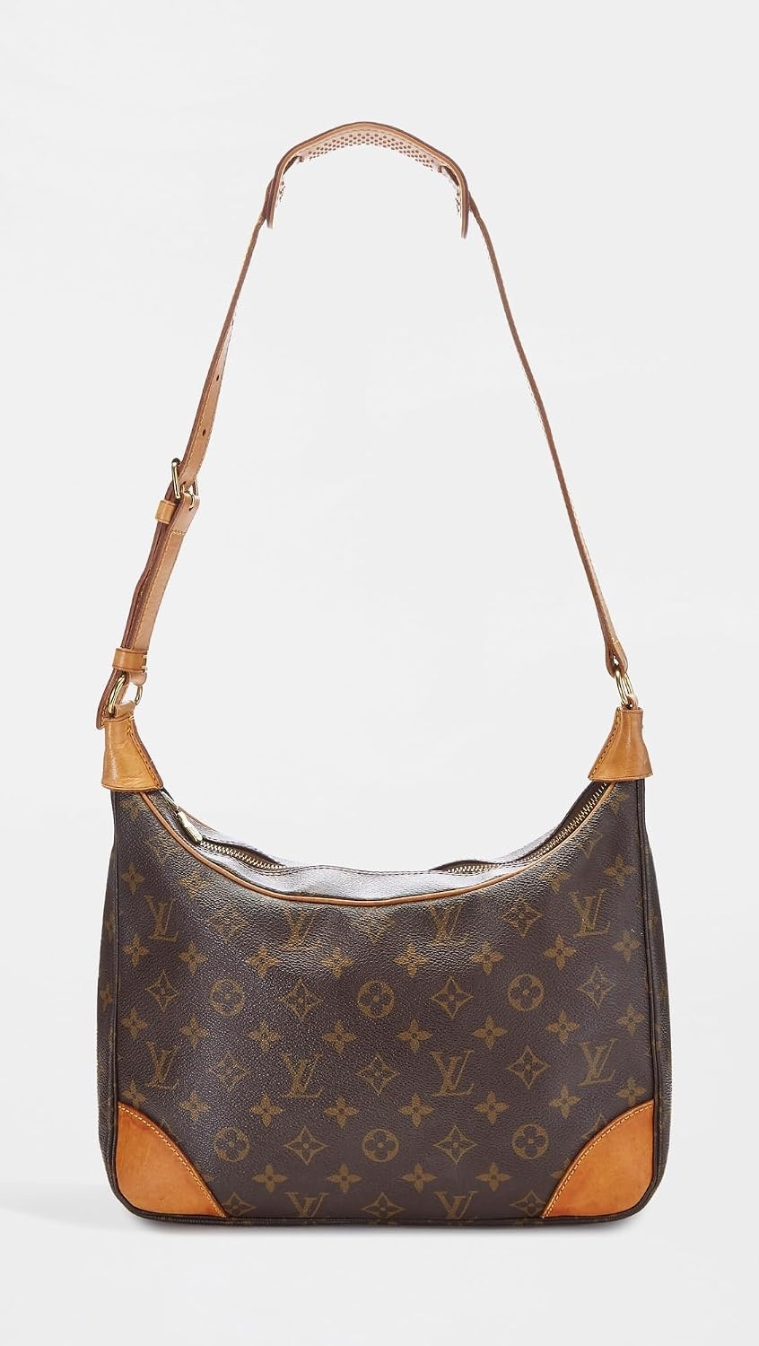 image:imageWHAT GOES AROUND COMES AROUND Womens PreLoved Louis Vuitton Monogram Boulogne 35 BagBrown