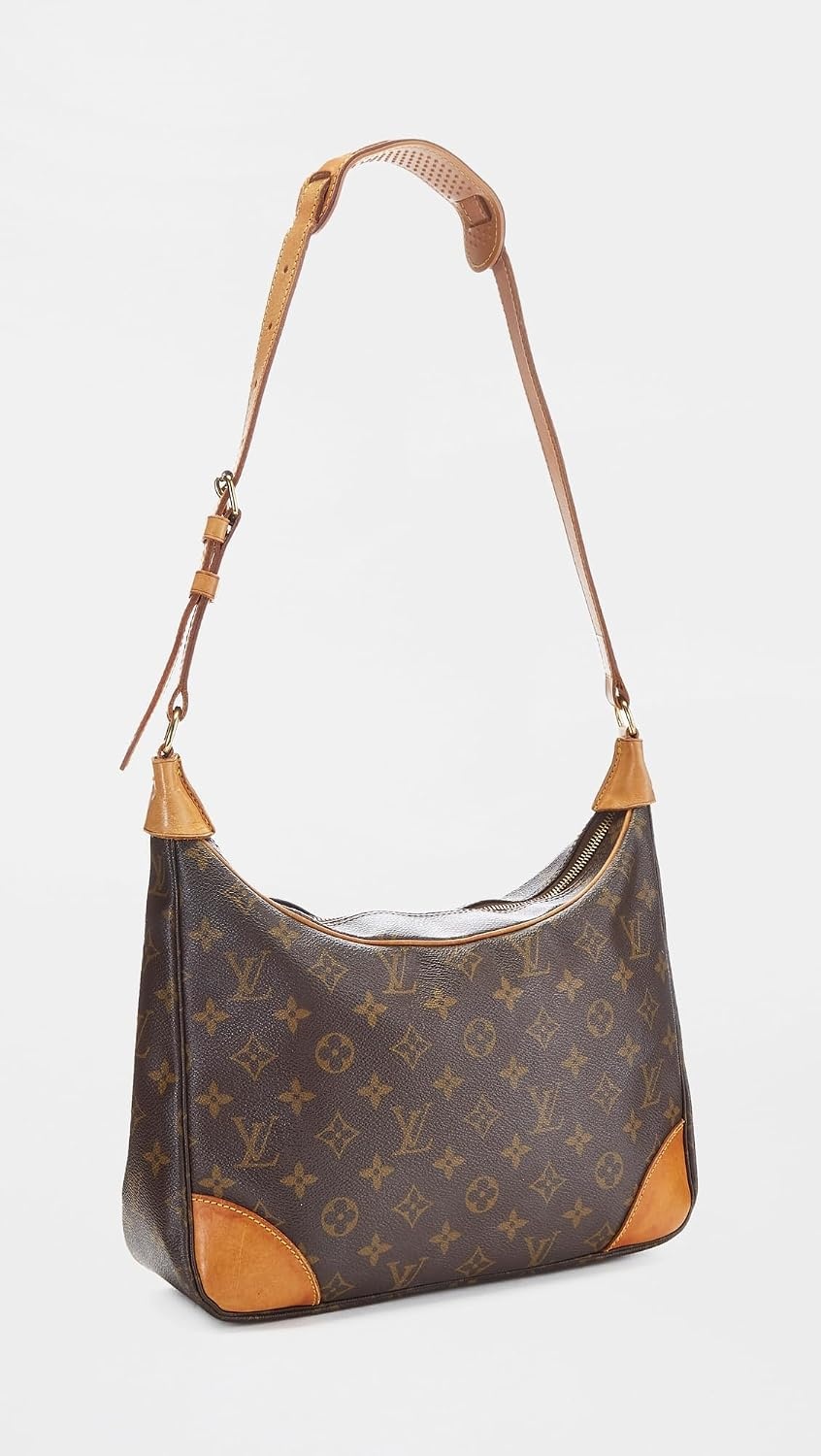 image:imageWHAT GOES AROUND COMES AROUND Womens PreLoved Louis Vuitton Monogram Boulogne 35 BagBrown