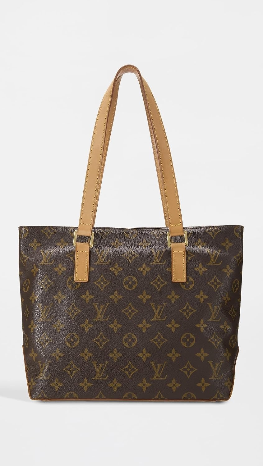 image:imageWHAT GOES AROUND COMES AROUND Womens PreLoved Louis Vuitton Monogram Cabas Piano ToteBrown