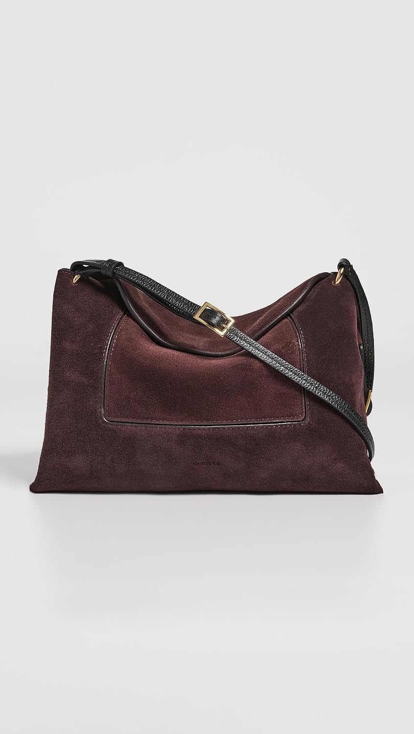 image:imageWandler Womens Penelope Slouch Shoulder BagAcai Suede