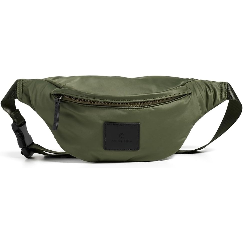 image:imageANINE BING Womens Leon Small Nylon Waist Bag Army Green One SizeArmy Green