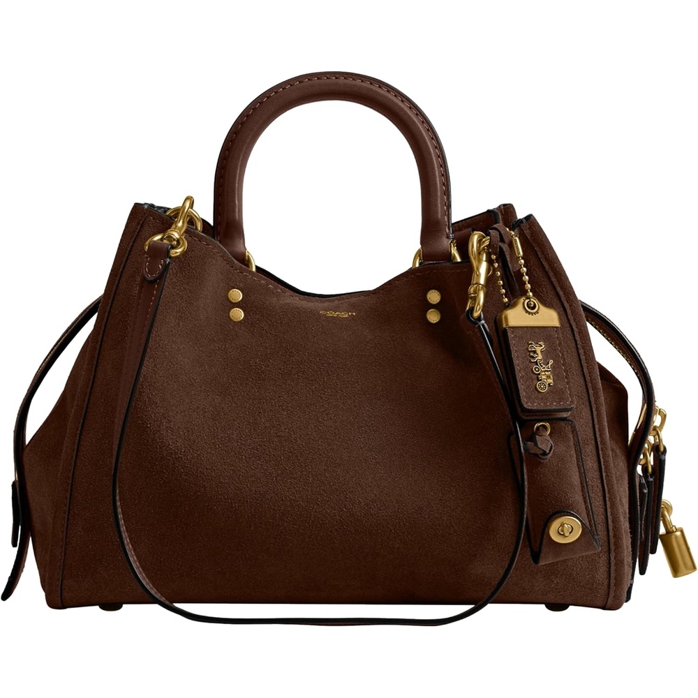 image:imageCoach Womens Rogue Bag 31Dark Chocolate Suede