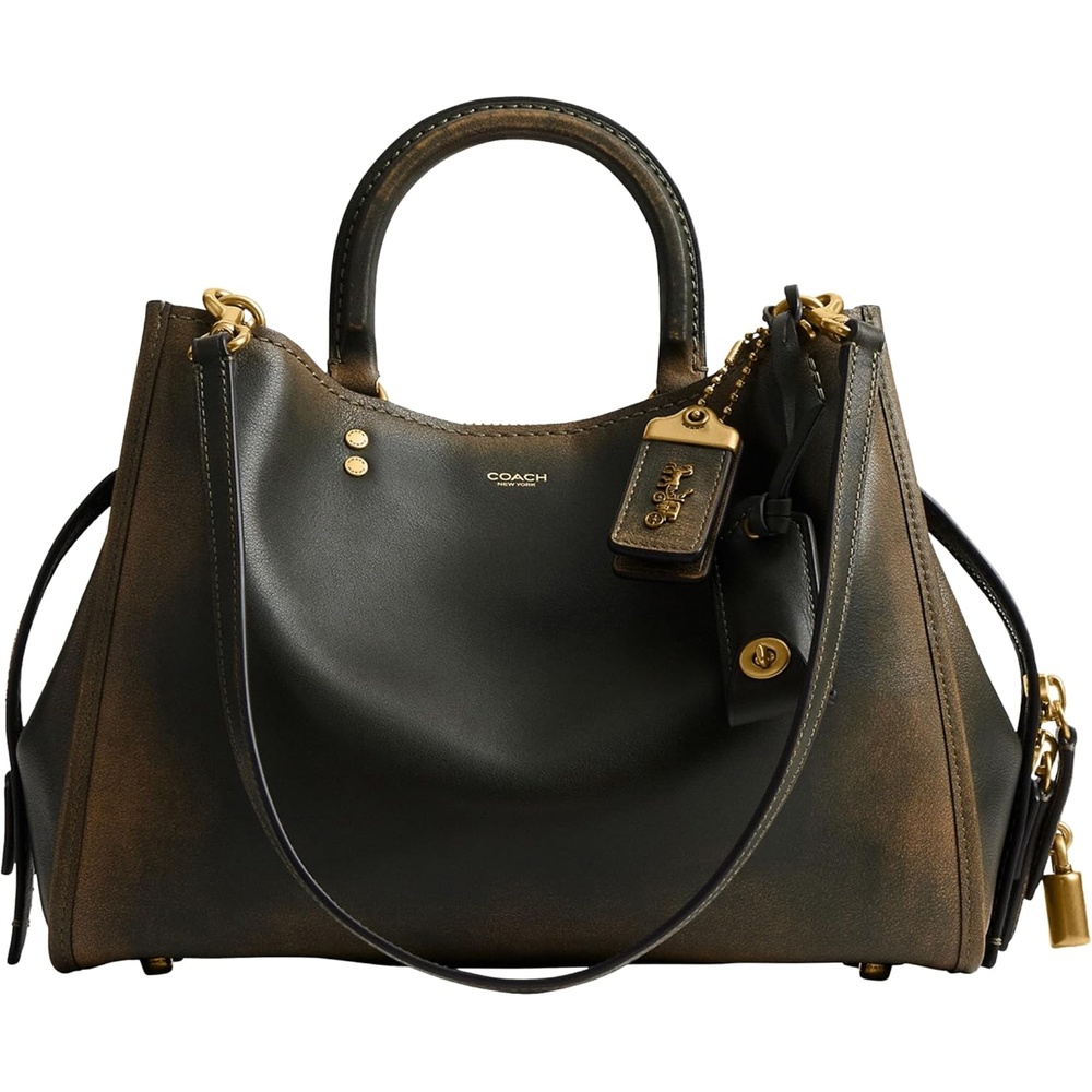 image:imageCoach Womens Rogue Bag 31GreenLoved Leather