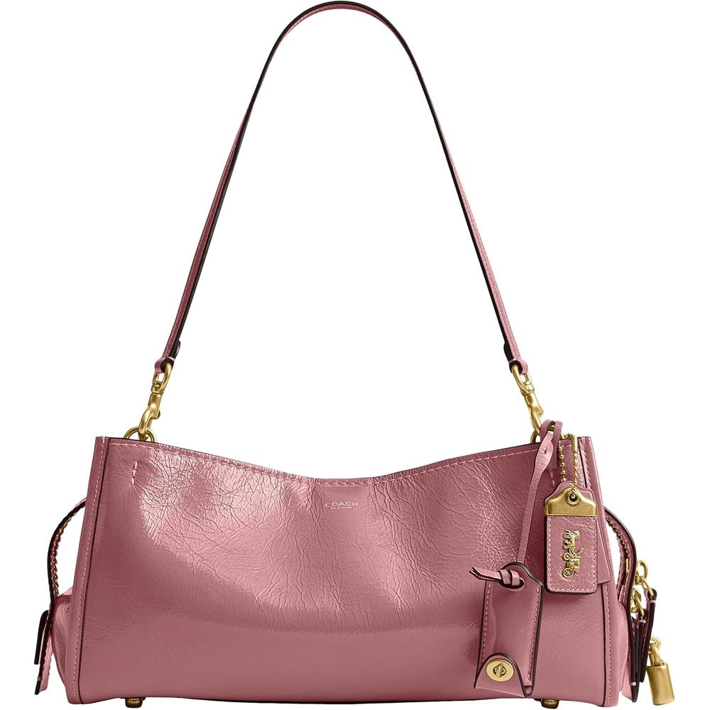 image:imageCoach Womens Soft Grain Leather East West Rogue Bag 34Peony