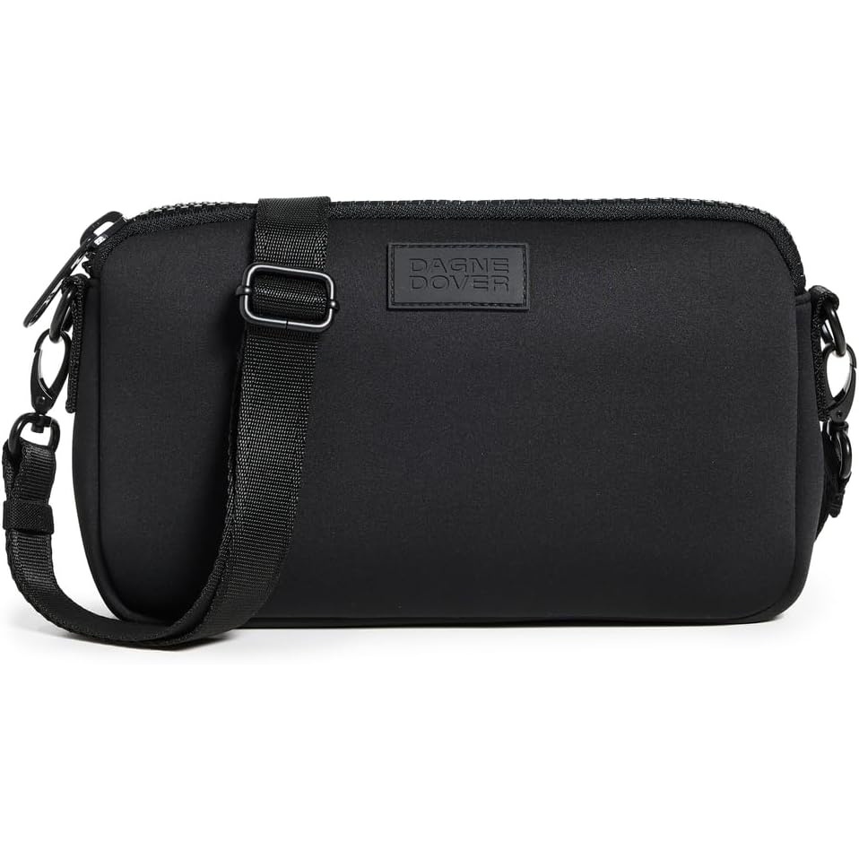 image:imageDagne Dover Womens Nora Crossbody Sling BagOnyx