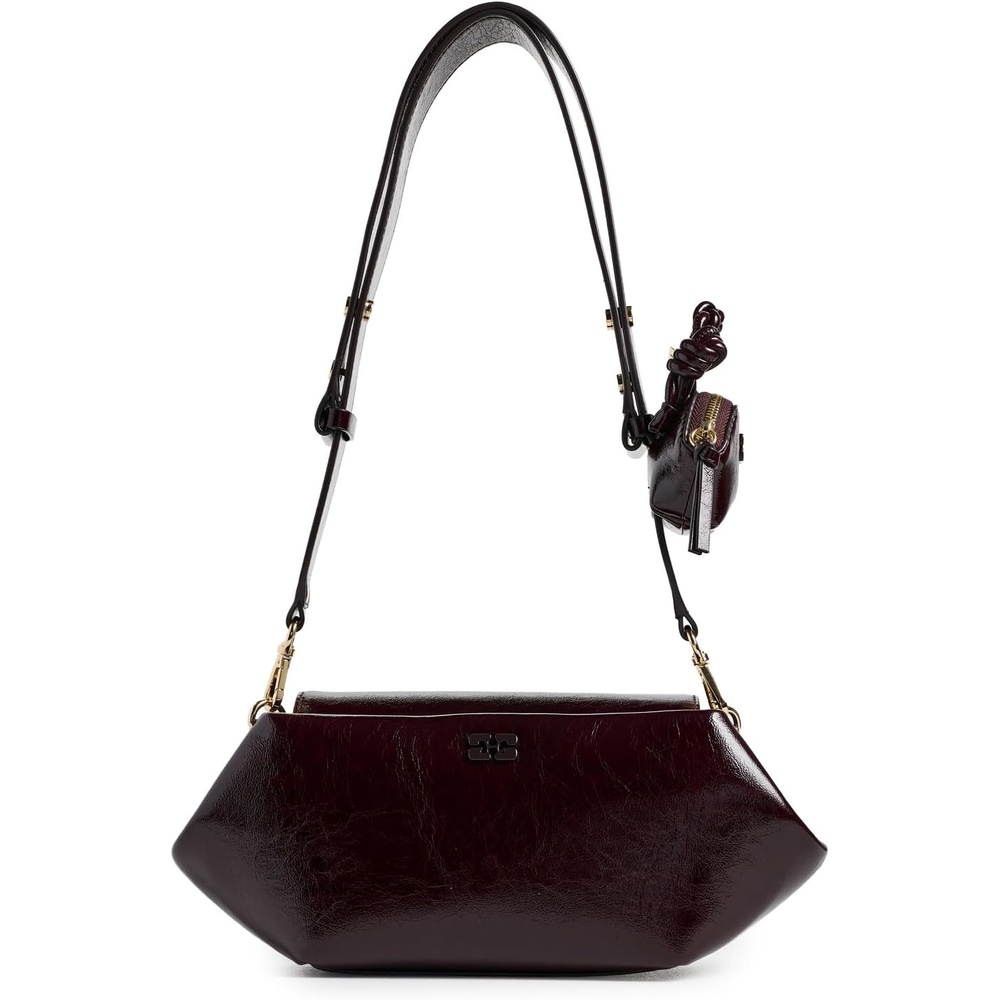 image:imageGanni Womens Bou EastWest Deep Shine BagDemitasse