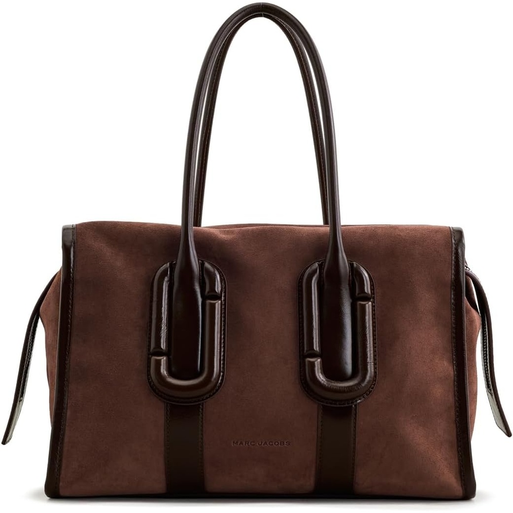 image:imageMarc Jacobs Womens Babe City Tote In SuedeDark Brown