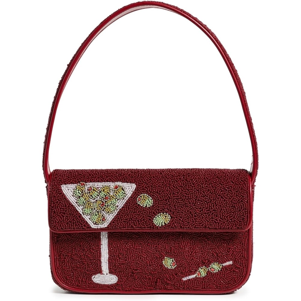 image:imageSTAUD Womens Tommy Beaded BagExtra Dirty