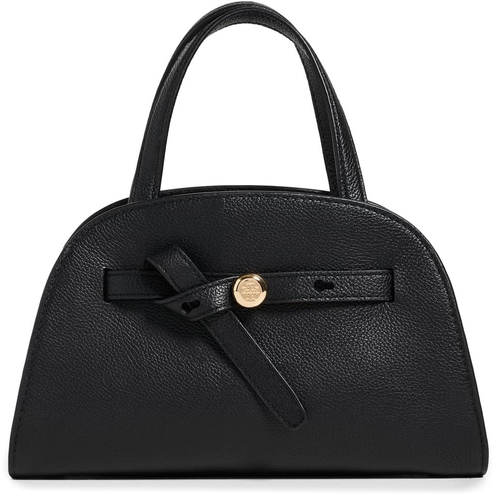 image:imageTory Burch Womens Romy Suede Small Bauletto BagBlack